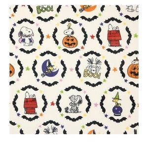 Peanuts Plush Throw with Halloween Design